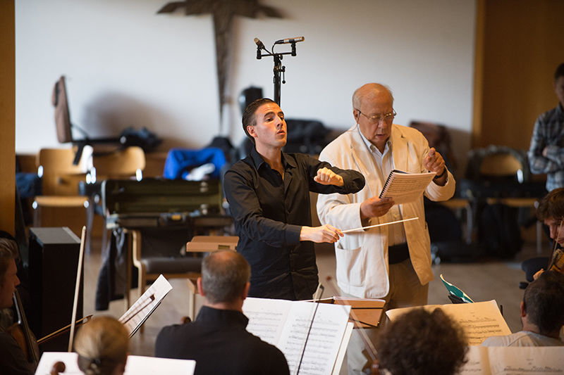 Conducting Academy 2014 mit Prof. Gennady Rozhdestvensky