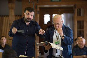 Zoom: Conducting Academy 2014 Georgios Balatsinos und Neeme Järvi