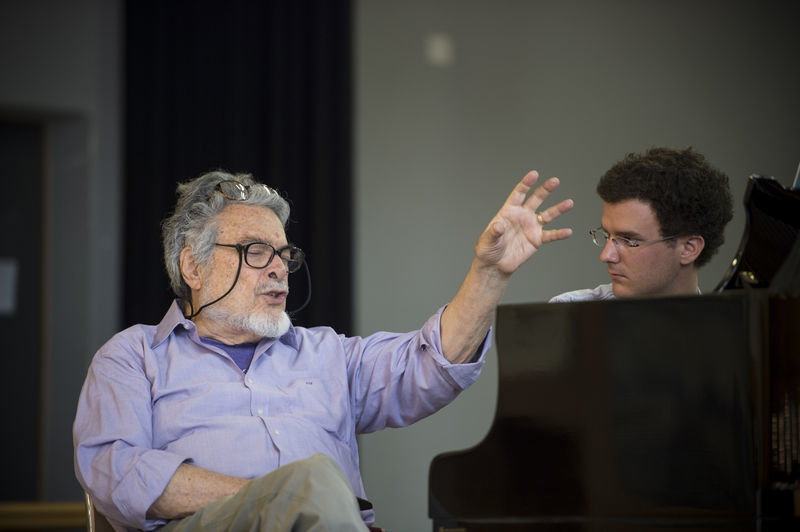 Piano Academy Leon Fleisher und Sylvain Viredaz