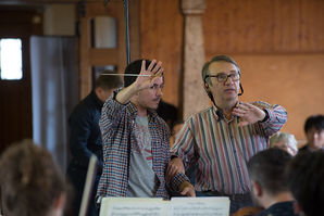 Zoom: Conducting Academy 2014 Nuno Coelho und Leonid Grin