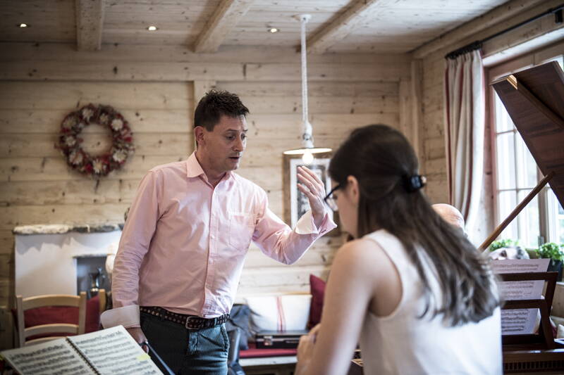 Maurice Steger und Laura Schmid Gstaad Baroque Academy