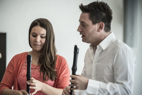 Maurice Steger und Laura Schmid Gstaad Baroque Academy Maurice Steger und Laura Schmid Gstaad Baroque Academy
