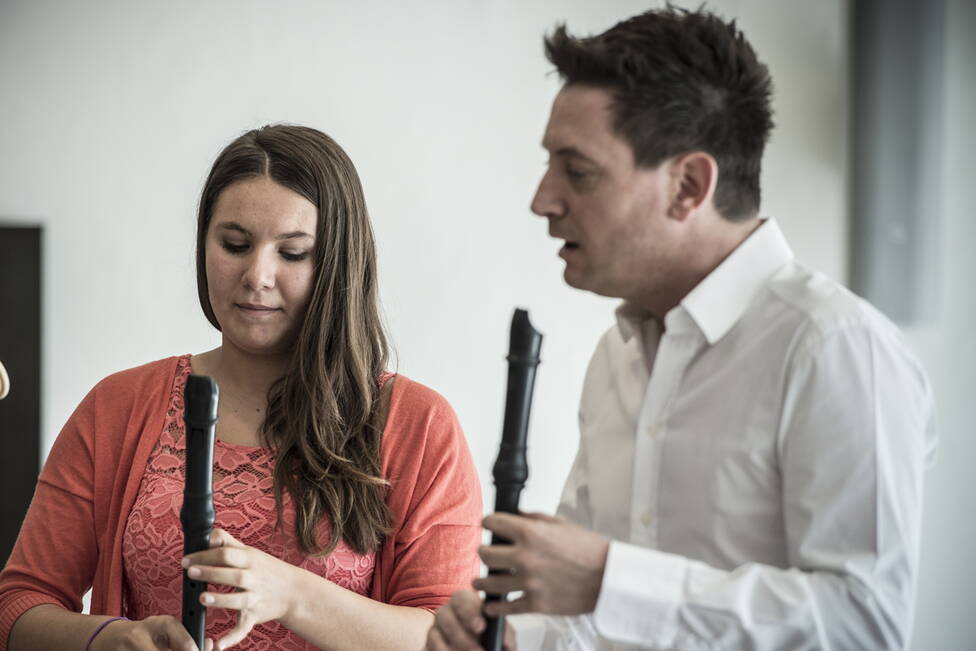 Maurice Steger und Laura Schmid Gstaad Baroque Academy Maurice Steger und Laura Schmid Gstaad Baroque Academy