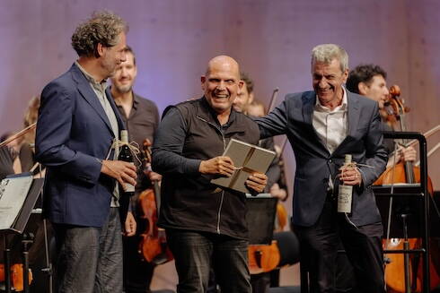 Neeme Järvi und Georgios Balatsinos Gstaad Conducting Academy Neeme Järvi und Georgios Balatsinos Gstaad Conducting Academy